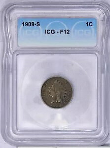 1908-S �C���f�B�A�� �w�b�h �Z���g 1c ICG F12
