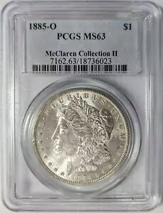 1885 O [K Vo[ _[ PCGS MS 63 }N[ RNV II 