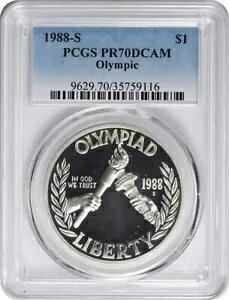 1988-S IsbNLOh PR70DCAM PCGS v[t 70