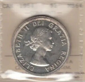 1954 Ji_ Vo[ 1 h $1 RC - ICCS MS64