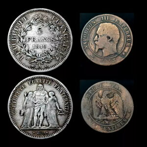 �I�[���h �t�����X �R�C�� ���b�g�A1849A-1853MA d+shell - �t�����X �I�[���h �R�C�� 2 �� ????