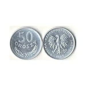 |[hY KM48.2 (U) 50 Groszy RC 80 Zbg! ????I