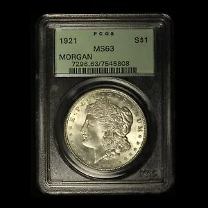 1921 �h�� 1 �����K�� �V���o�[ �_���[ PCGS - �������� �č�