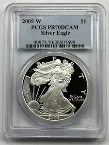2005-W $1 AJ v[t Vo[ C[O h RC PCGS PR70DCAM L[ t A č