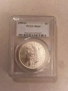 PCGS 1900 O MS 63 �����K�� �V���o�[ �_���[