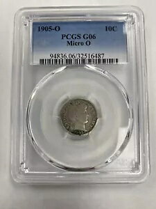 1905-O PCGS G6 }CN O Vo[ o[o[ _C - 10c US RC Z~L[ ͓I