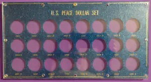 Capital Plastics Peace Dollars 24 �R�C�� �z���_�[ 1921 - 1935 - �u���[ �f�B�X�v���C #8901