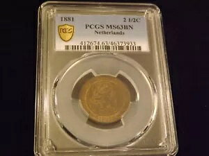 1881 2 1/2 C I_ PCGS 63 BN