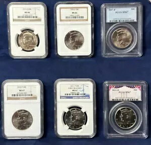 6 RC bg PlfB n[t _[ 1971D 1993D 2007P 2010P 2011DP NGC & PCGS O[fBO