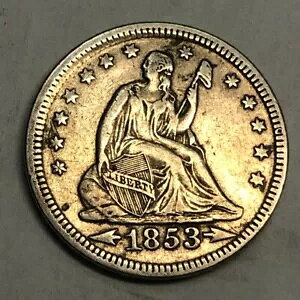1853NiƌjSEATED LIBERTYVo[č41hB XFN[jO܂B #1