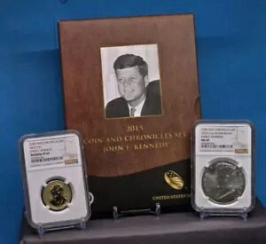 2015 - �R�C�� & �N���j�N�� �Z�b�g - �P�l�f�B JFK - NGC REV PF69 / MS69 - �V���o�[���_��