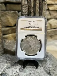 1898-O ���[�K�� �V���o�[ �_���[ NGC MS64 $1 �R�C���͂܂��f���炵���P����ۂ��Ă��܂� M10