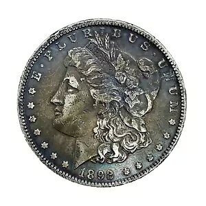 1892 �����K�� �_���[ �����X�^�[ �g�[�j���O 90% �V���o�[ $1 US �R�C�� # 1467