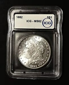 1882 P K h #122 MS62 ǂRC / f炵P / Fς݂̎ʐ^Q