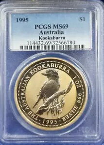1995 NI[XgAY 1 IX Vo[ p[XǔsCJZ~ $1 PCGS  MS69