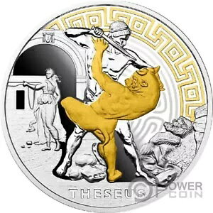 テセウス 1 オンス銀貨 1$ ニウエ 2024