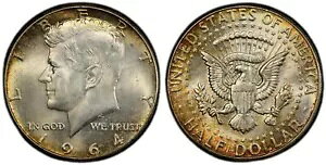 �g�[�� 1964 P �V���o�[ MS 65 �W���� F �P�l�f�B �V���o�[ �n�[�t�_���[ PCGS �O���[�h 337
