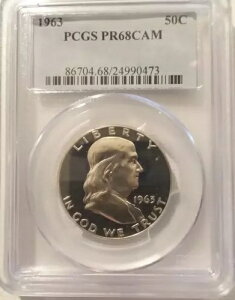 1963 PCGS PR68CAM v[t tN n[t_[ - Ɣ̃JI - Ȕ_
