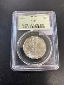 1944 P �E�H�[�L���O ���o�e�B �n�[�t�_���[ PCGS MS-64 - ������ - �F�� - 50C