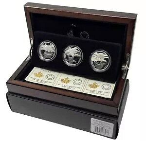 2016 �t�@�C�� �V���o�[ 1/2 �I���X �J�i�_ $10 3 �R�C�� �Z�b�g Reflections Of Wildlife #12-08