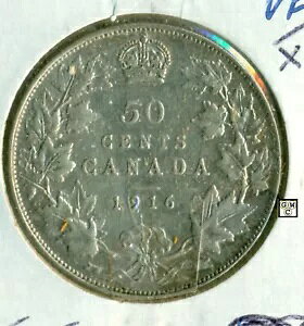 �J�i�_ 1916�N 50�Z���g�d�� VF/XF