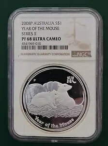 2008 I[XgA RC }EX̔N 1 IX Vo[ v[t NGC PF 68 Eg JI !