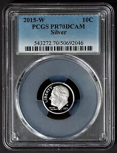 2015-W PCGS PR70DCAM _C v[t Vo[ [Yxg FDR 10C PR 70 DCAM