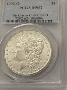 ~~1904 O [K S$1~PCGS MS62~A~킸 370 ~ }N[ RNV~