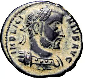 MS LjEX I. AD 308-324B ? Follis VOT Legends AF胍[}RC COAt