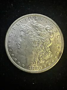 1880-O ���[�K�� �V���o�[ �h�� 90% $1 �R�C�� �č� #k44179