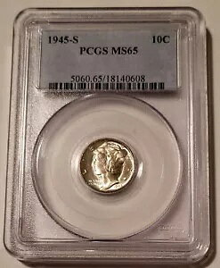 1945 S }[L[ _C }CN S oGeB FS-512 (XebJ[) MS65 PCGS