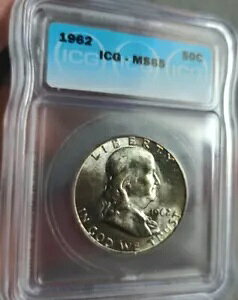 Vo[ 50 Zg ?? tN n[t_[ 1962 ?? USA AJ ?? UNC ICG M65