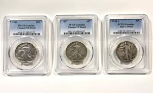 PCGS 1928-39 EH[LO oeB Vo[ n[t_[ O[h LOT 50C 50 Zg