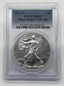 2012 W PCGS MS69 Vo[ C[OuʃA Zbgv u[ x S$1
