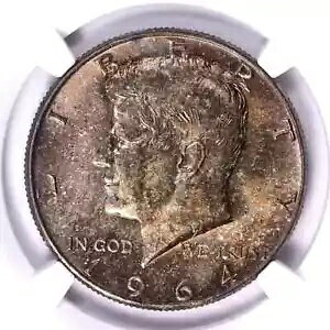 1964 PlfB Vo[ 50 Zg NGC MS66 UNC ڍ׃RC