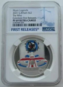 NGC PF69 CMX UK 2021 ~[WbN WFh UEt[ Vo[ RC 1IX S2P COA