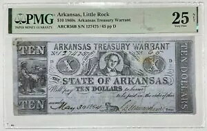 1860�N�� $10 �A�[�J���\�[�����ȃ������g PMG 25