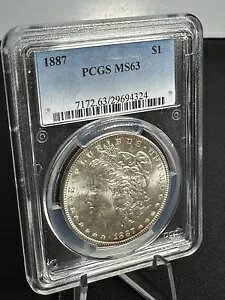 1887 "P" [K Vo[ h PCGS MS63 S[WXȃJ[I𓾂III