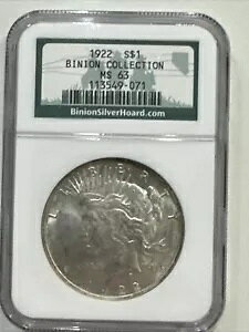 MS63 1922 s[X _[ rjI Vo[ z[h - NGC - ʐ^̃RC