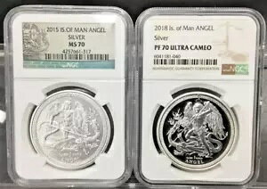 p[tFNg GWFY Zbg AC Iu } GWF Vo[ 1IX 2015 MS70 & v[t 2018 PF70 UCAM