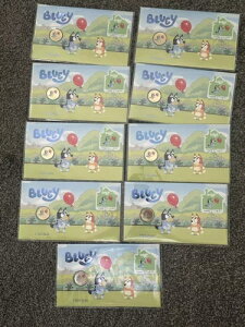 Bluey 2024 ����ŃJ���[�R�C�� (PNC) ?INHAND?3000 Mintage?