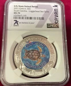 �N�b�N���� 2021 �B�����V���[�Y �T�E�X�J�����C�i NGC MS70 7K �������x��