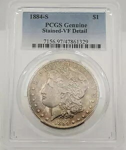 1884-S [K Vo[ _[ PCGS VF fBe[ XeC (VXu)