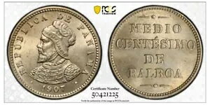 pi} 1/2 ZeV 1907 jbP KM#6 PCGS MS64