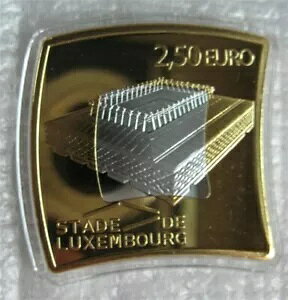 ルクセンブルク 2022 2.5 ユーロ シルバー プルーフ コイン スタッド ドゥ ルクセンブルク