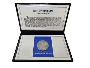 フリートウッド 1903 英国貿易銀ドル 0.900 ファイン シルバー コレクター コイン