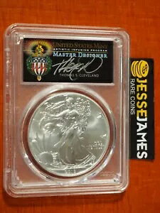2018 (W) �V���o�[ �C�[�O�� PCGS MS70 �������s FDI �� WP �N���[�u�����h �g�[�`�ɓ���