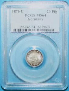 S11 - hCc 20 tFjq 1876-C PCGS MS-64  - CyA C[O *** 