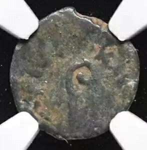 �|���e�B�E�X �s���g ���_�� �{���̃C�G�X �����R�C�� 26-36 AD AE Prutah�A���A NGC VG