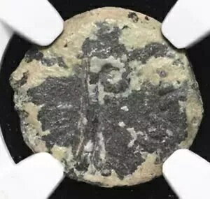 �|���e�B�E�X �s���g ���_�� �{���̃C�G�X �����R�C�� 26-36 AD AE Prutah�A���A NGC VG